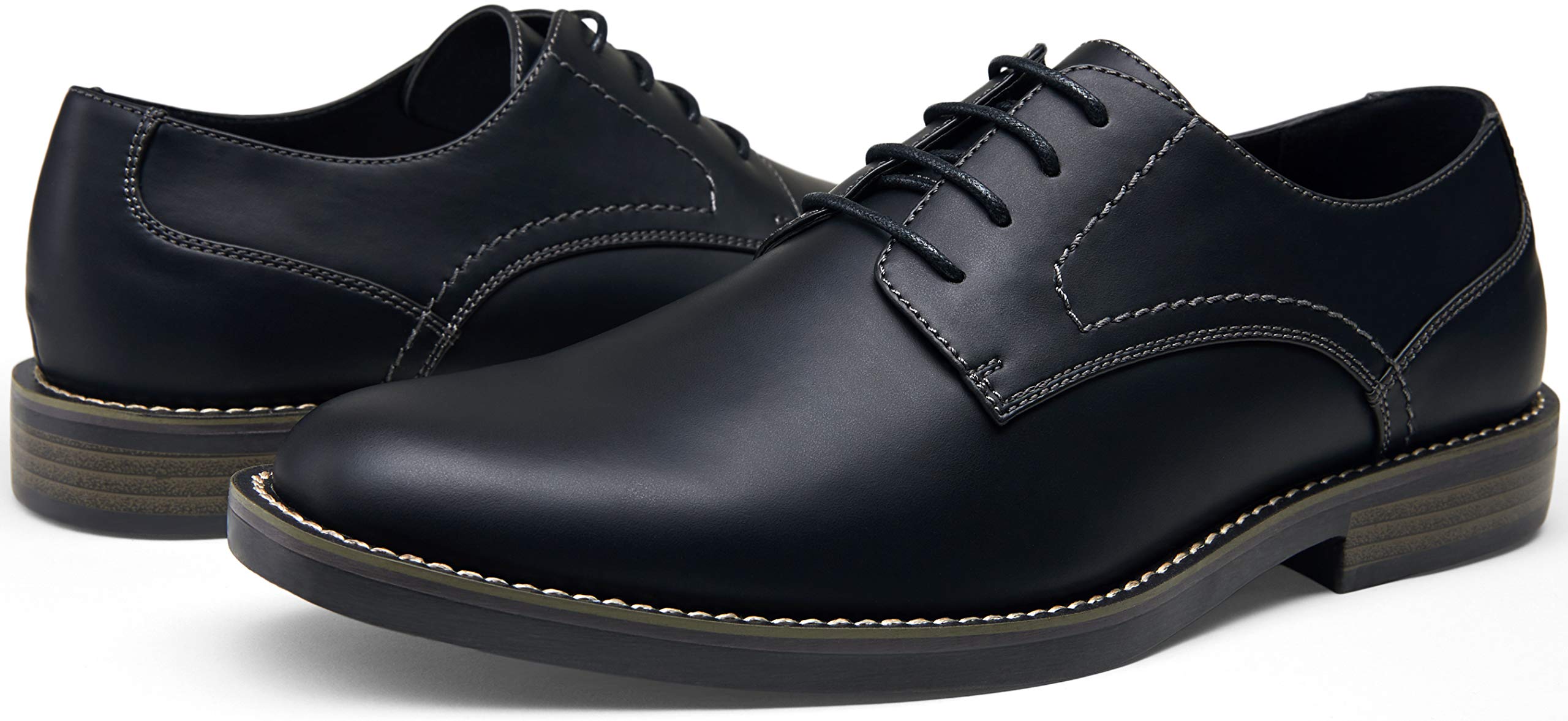 Jousen Men's Dress Shoes - Retro Casual Oxford Shoes for Men | Comfortable & Stylish for Office, Wedding & Formal Events