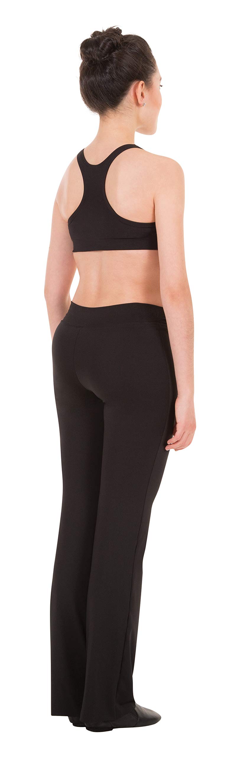 Body Wrappers V-Front Jazz Dance Pants for Women - Stretchable High Waist Ballet Practice Leggings - Perfect for Jazz, Ballet, Contemporary & Yoga Classes