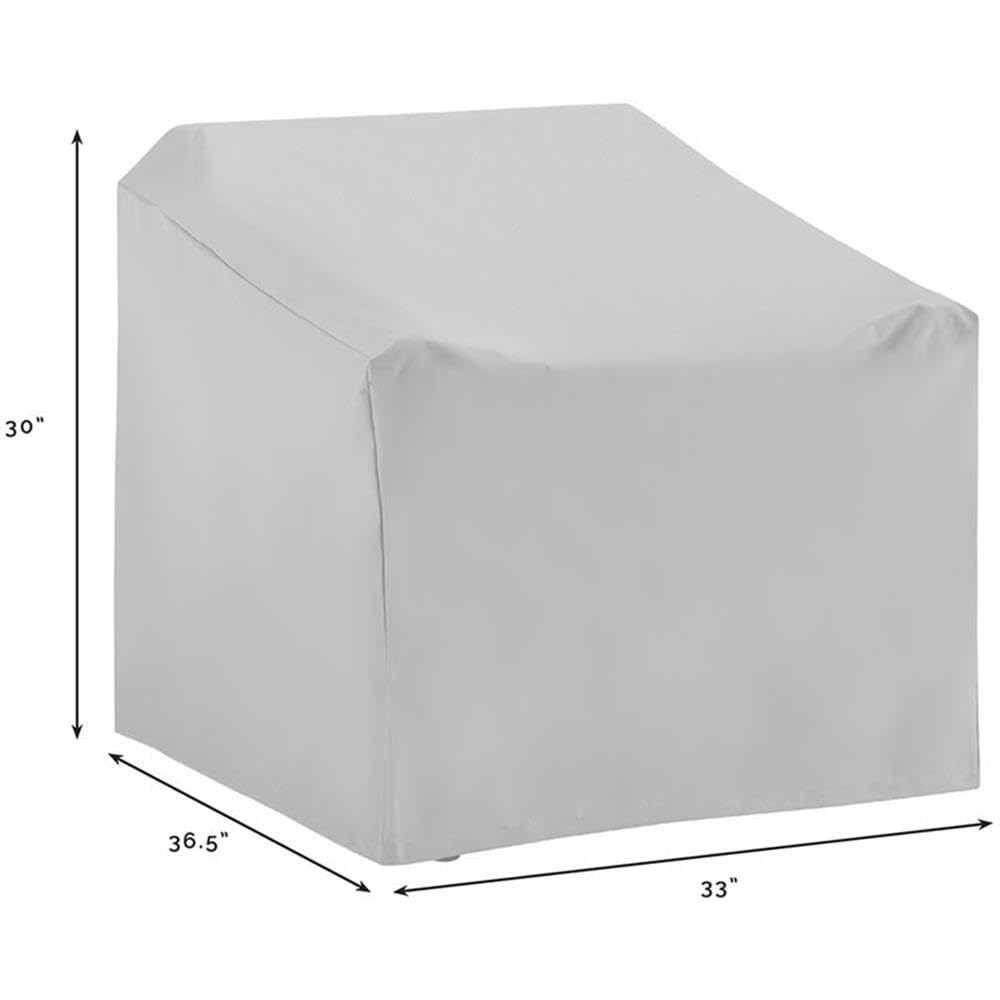 Crosley Waterproof 5-Piece Patio Furniture Cover Set for Outdoor Sofa, Chairs & Tables - Tan | All-Weather Protection for Patio, Deck & Garden Furniture