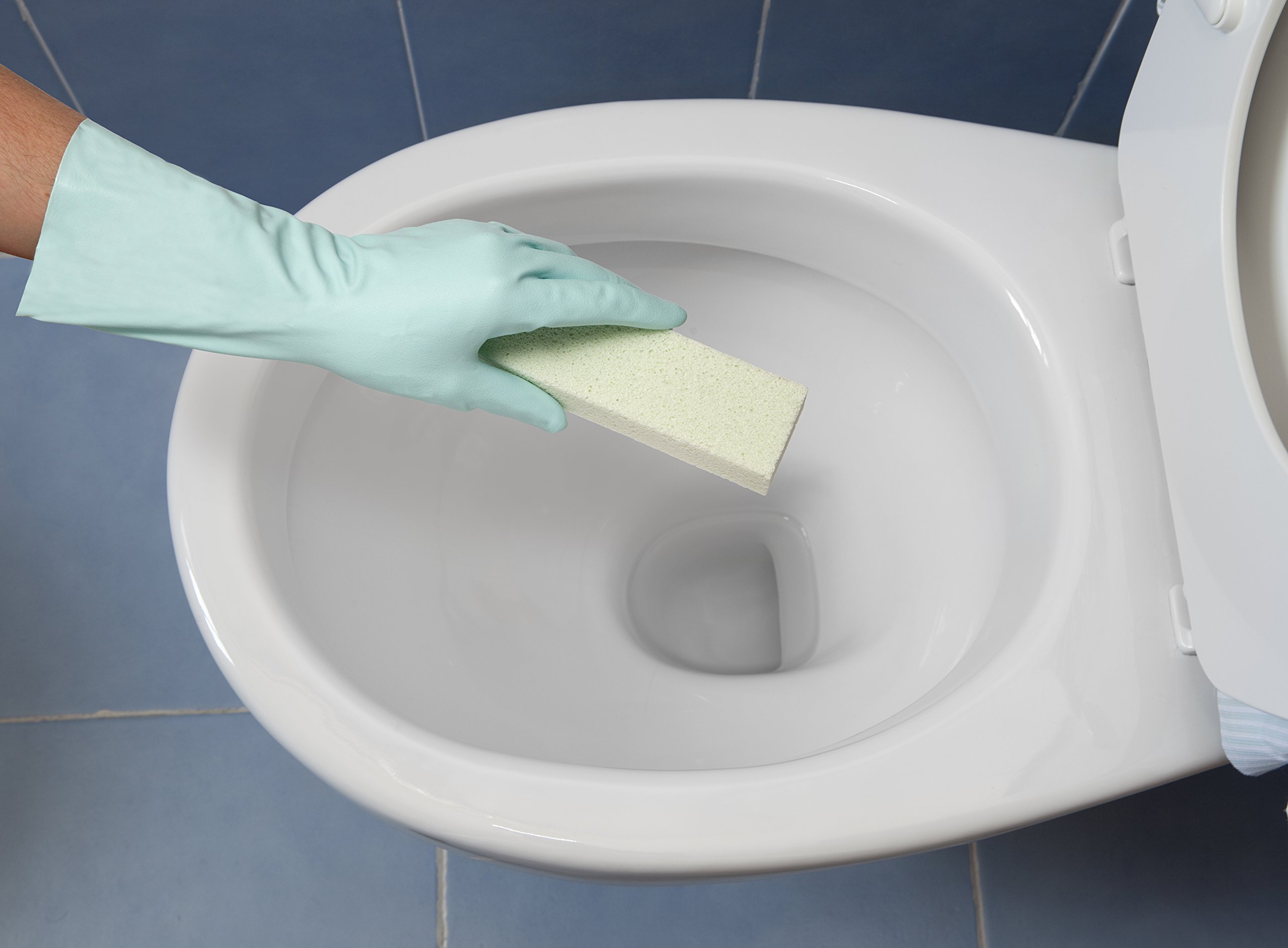 WC 10008Ei Cleaning Blocks (4-Pack) - Remove Limescale & Stains for Toilets & Sinks