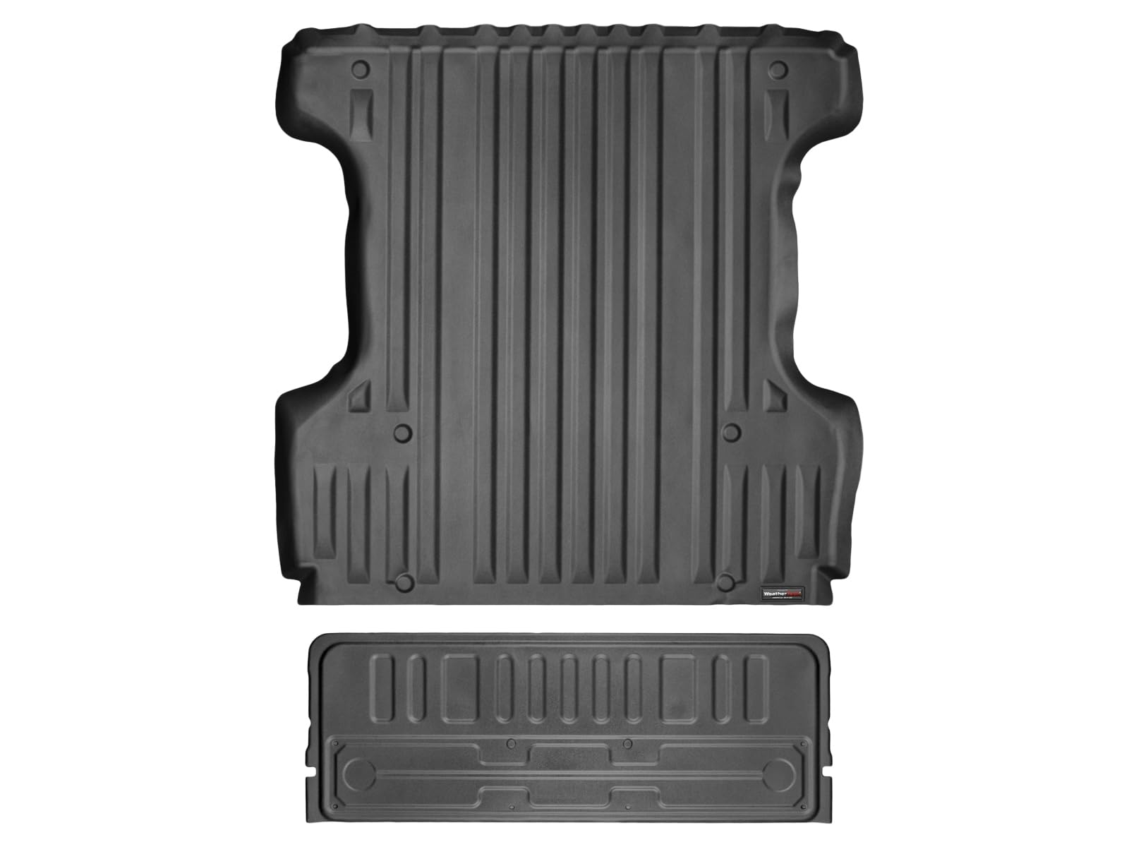 WeatherTech TechLiner Truck Bed Liner for Toyota Tundra Short Bed - Complete Set (Bed & Tailgate Liner) Black (36611-3TG05) | Durable Protection for Hauling & Outdoor Adventures