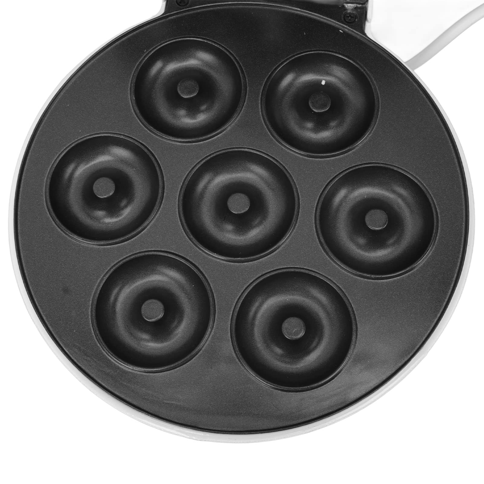 Luqeeg Mini Donut Maker Machine - Electric Non-Stick Donut Baker with Baking Pan for Homemade Breakfast Donuts | Perfect for Family Breakfast, Kids Snacks & Party Desserts