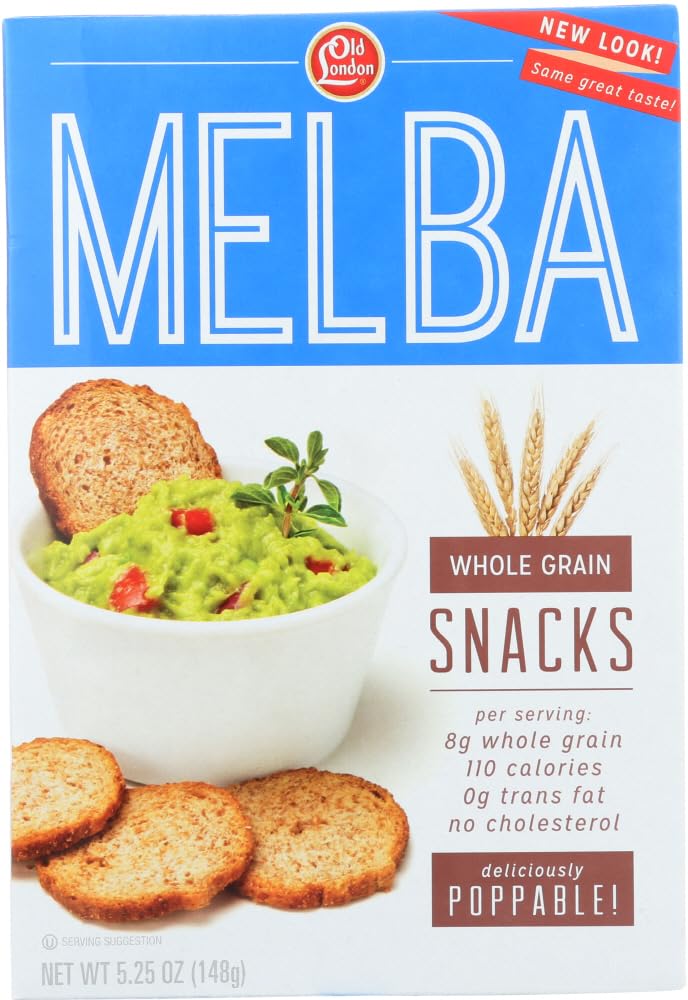Old London Melba Whole Grain Snacks - 5.25oz for Healthy Snacking