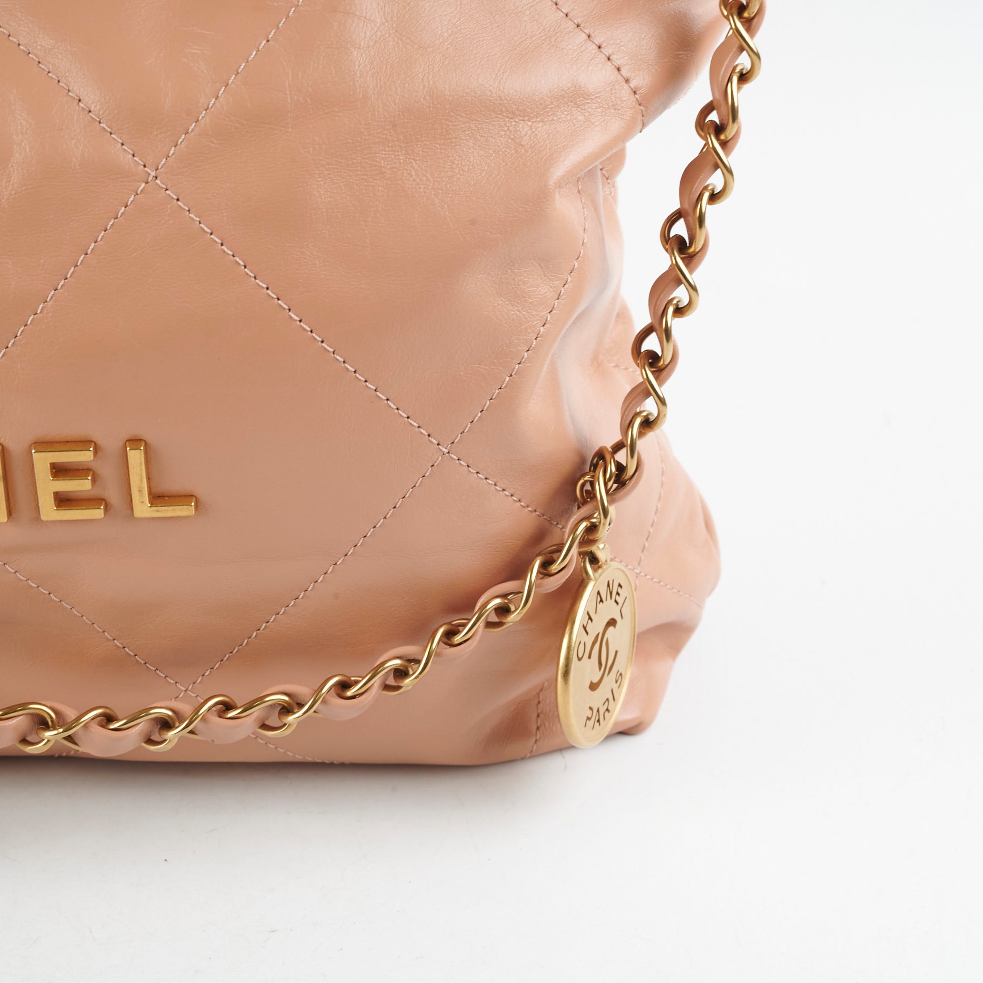 Chanel 22 Small Handbag in Caramel - Luxury Leather Shoulder Bag for Women | Perfect for Everyday Use, Work & Special Occasions