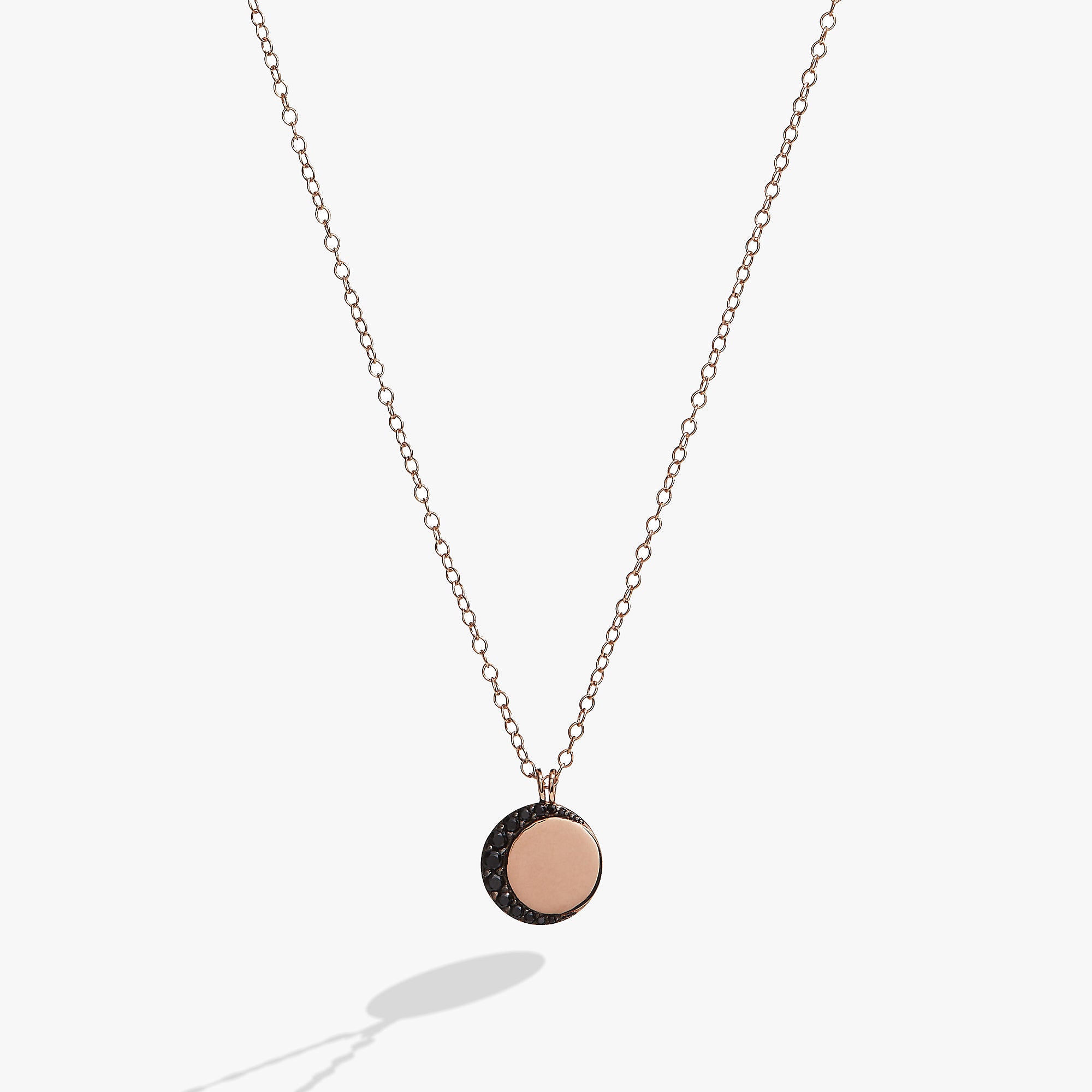 Crescent Moon Pendant Necklace for Women - Sterling Silver Moon Charm Jewelry - Perfect for Everyday Wear, Gift Giving & Boho Fashion