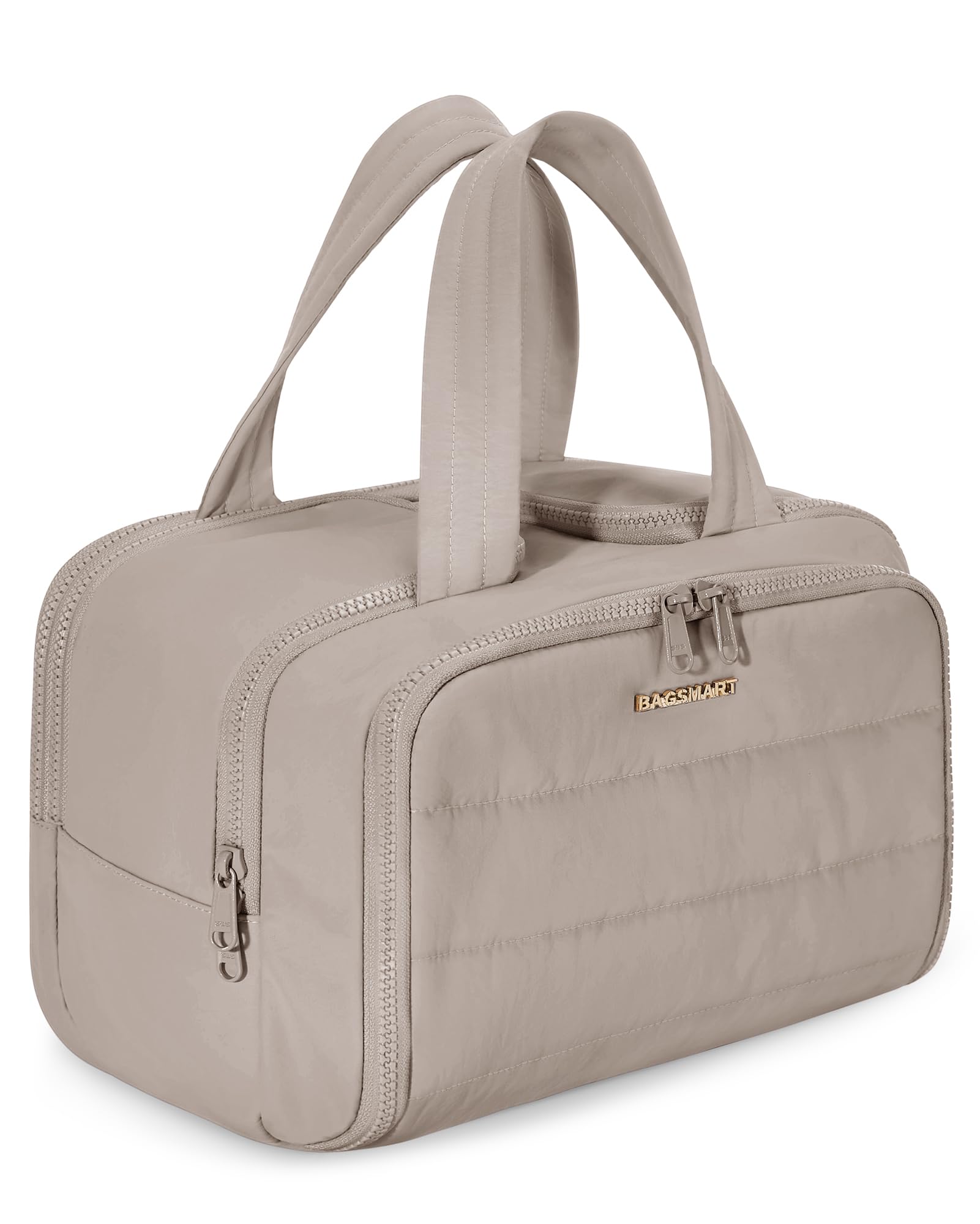 BAGSMART Travel Toiletry Bag - Large Cosmetic Organizer for Women | Perfect for Travel & Daily Use