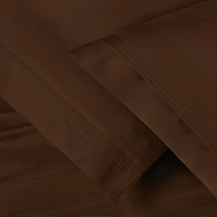 Premium 650 Thread Count Egyptian Cotton Pillowcase Set - Ultra Soft & Breathable for Luxury Bedding - Perfect for Master Bedroom, Guest Room, or Hotel Use