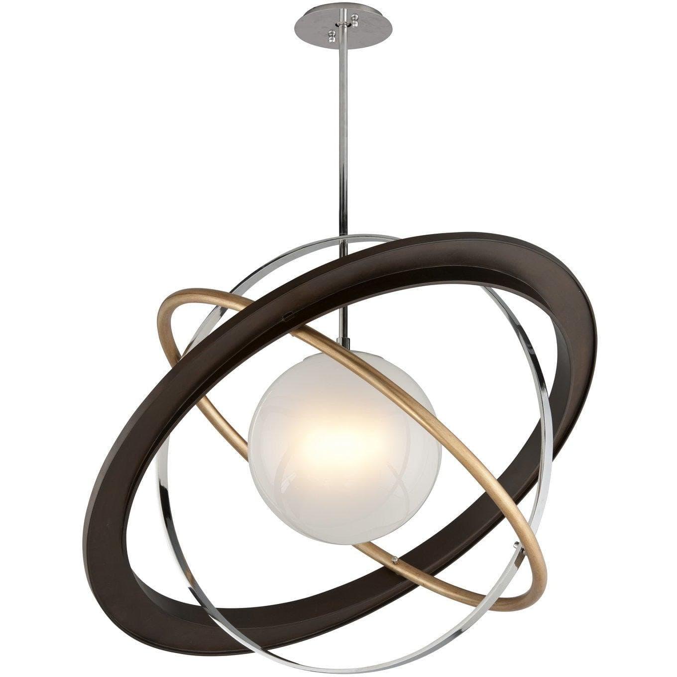 Apogee Modern Pendant Lamp - Sleek Hanging Light Fixture for Kitchen, Dining Room & Living Room Decor - Energy Efficient LED Lighting for Home & Office