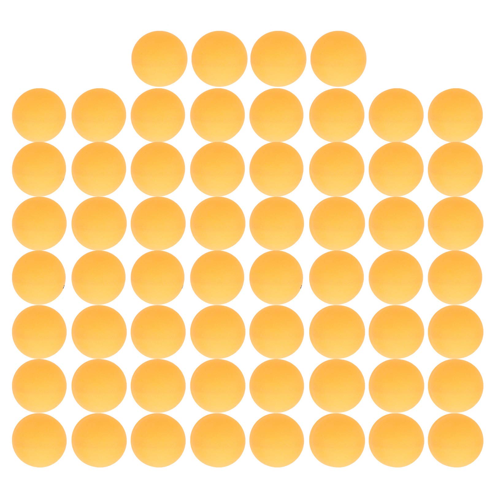 01 Bulk Outdoor Pong Balls - 100 Pack Durable Training Table Tennis Balls for Indoor & Outdoor Games, Practice, Tournaments (Yellow) - Perfect for Backyard Parties, Picnics, and Sports Training