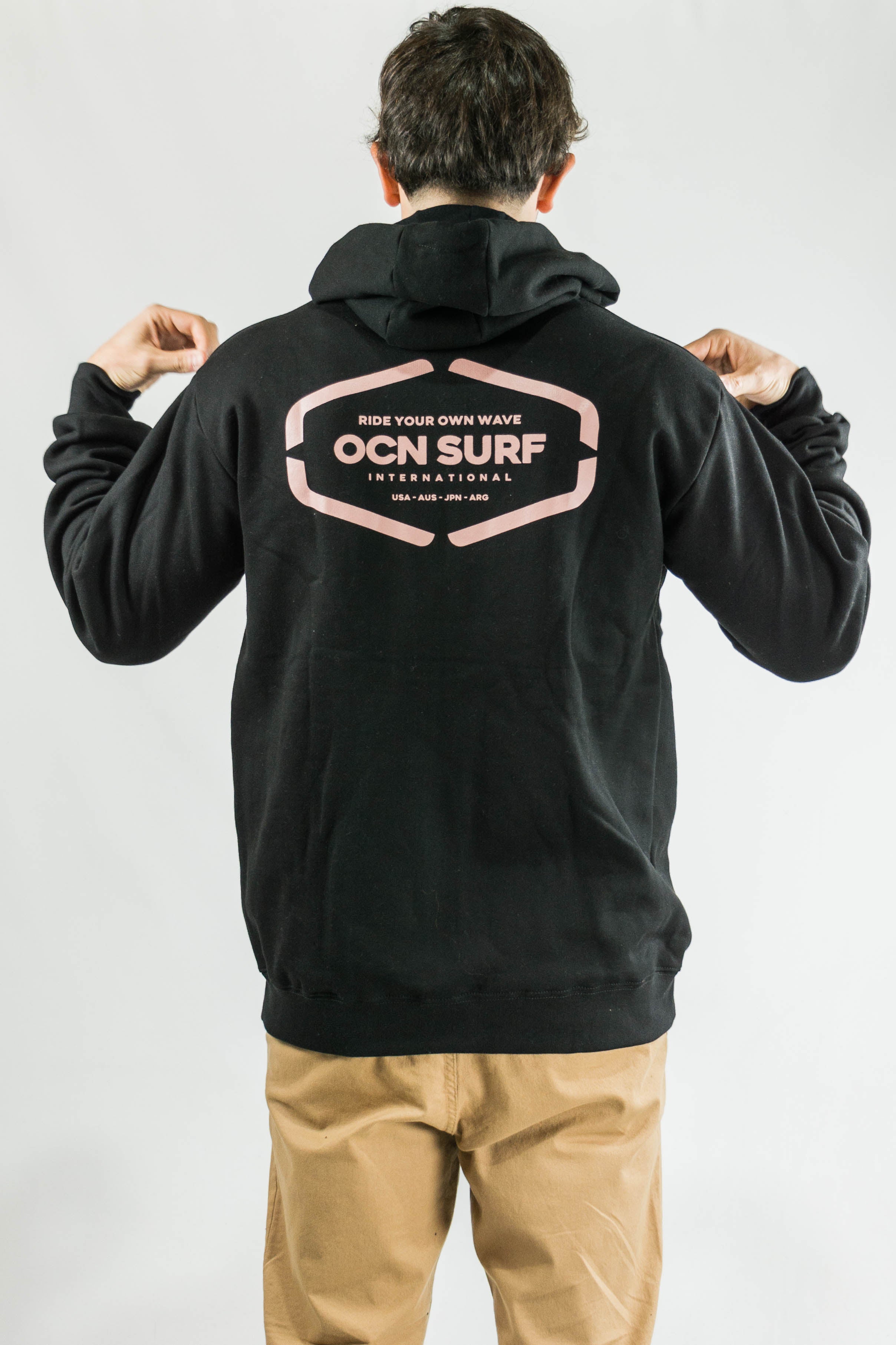 Original Ocn H Black Campera Jacket - Stylish & Comfortable Outdoor Wear for Hiking, Camping & Travel