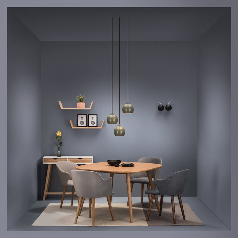 CEYLA Modern Grey Dining Chair - Sturdy & Comfortable Seat for Kitchen, Dining Room, or Office - Home & Restaurant Furniture