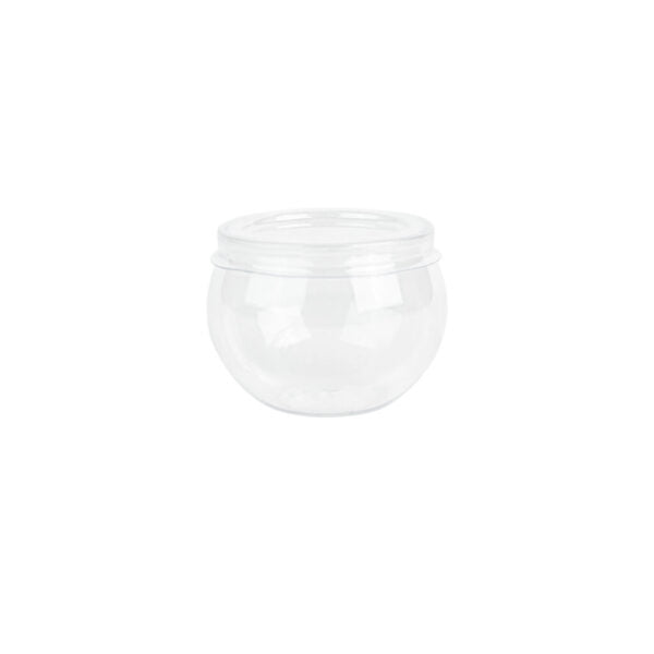 3 oz. Clear Plastic Mousse Cups with Lids - 6 Pack | Disposable Dessert Containers for Parfaits, Yogurt, Pudding & Party Catering