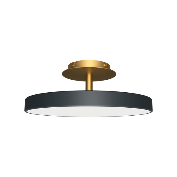 Asteria Up Modern LED Ceiling Lamp - Dimmable Flush Mount Light Fixture for Living Room, Bedroom, and Kitchen