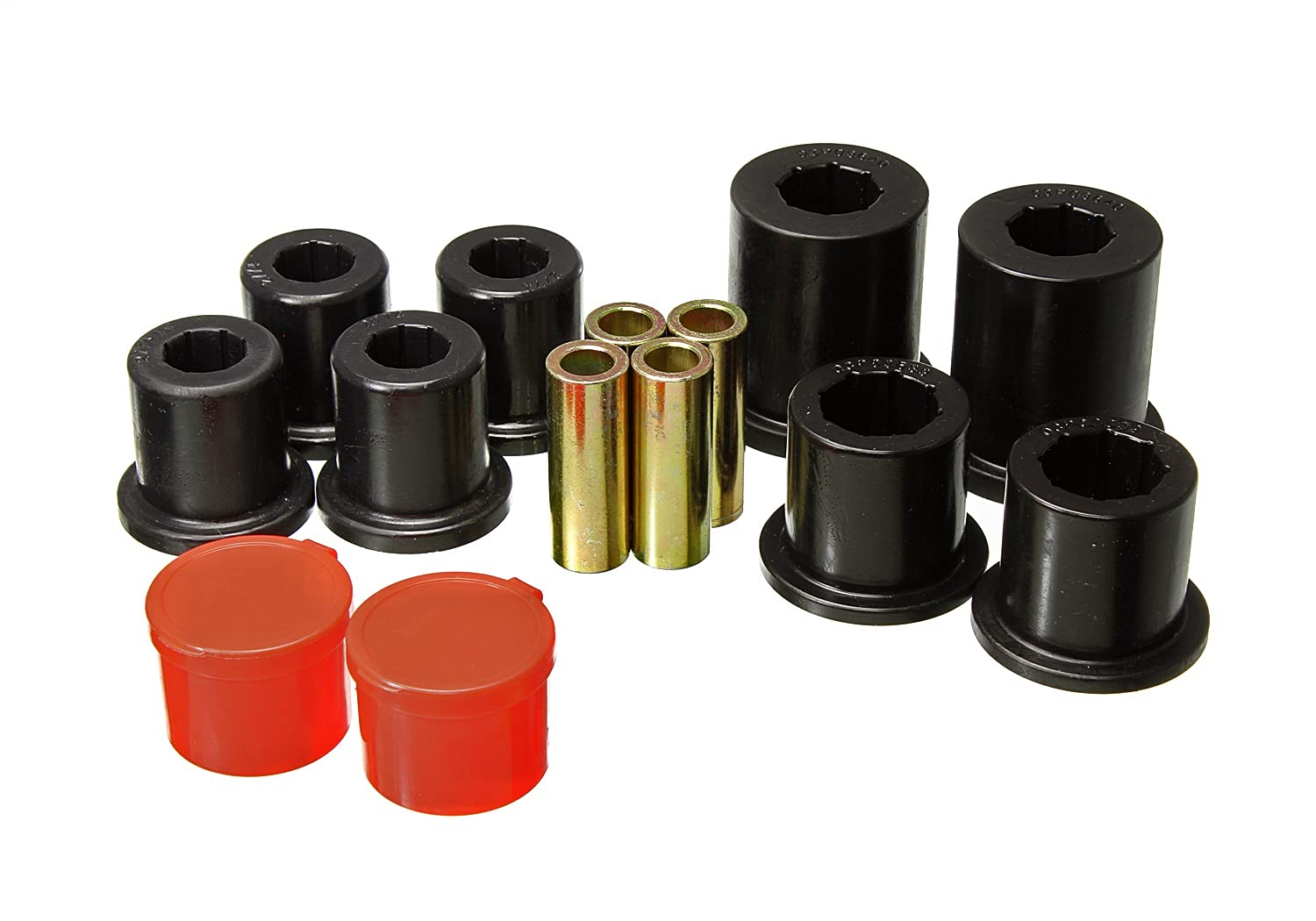 Energy Suspension 8.3139G Front Control Arm Bushing Set - Polyurethane Replacement Bushings for Improved Handling & Durability - Perfect for Off-Roading, Racing & Performance Upgrades