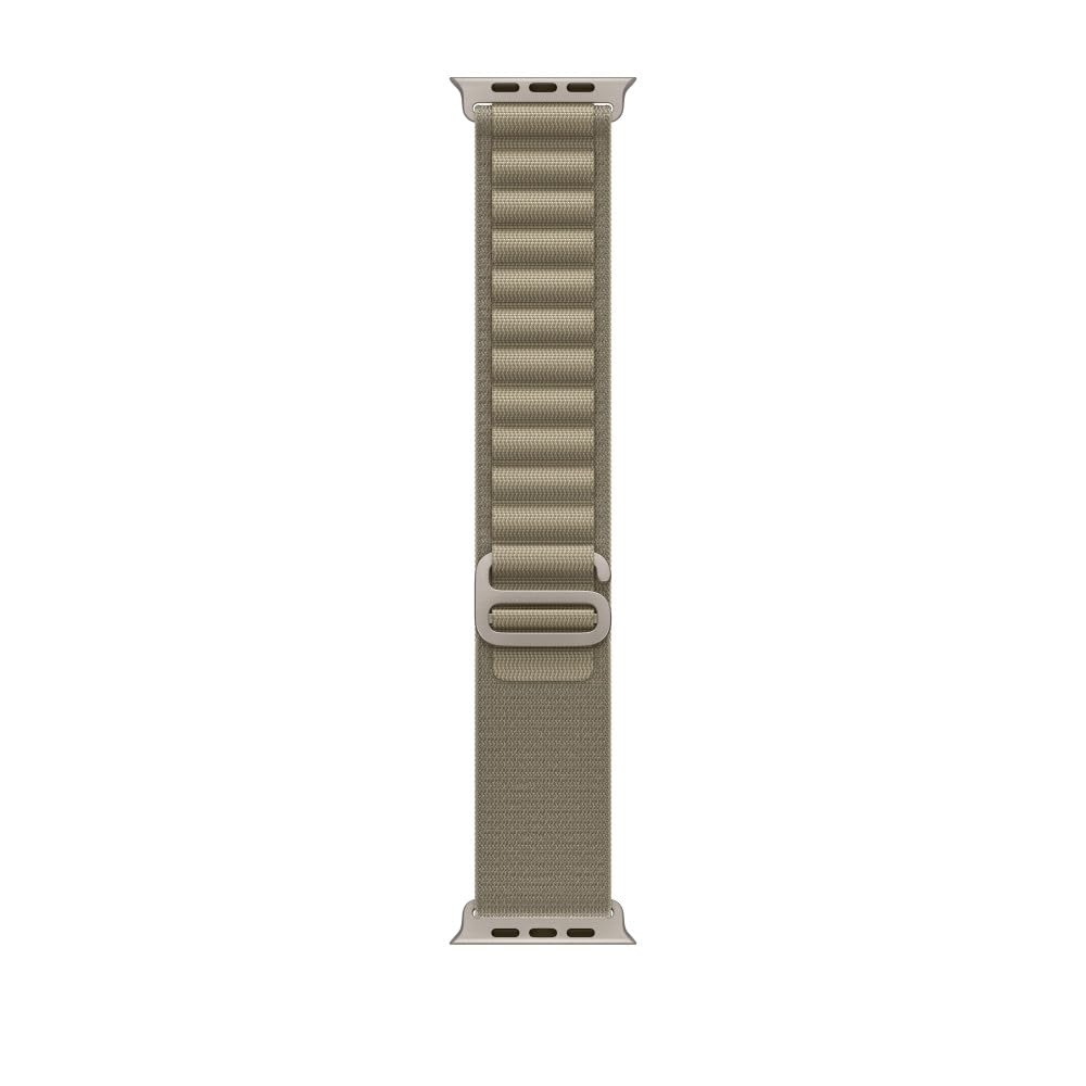 Apple Watch Band 49mm Alpine Loop - Small Size Olive Green Strap for Apple Watch Series 8/7/SE - Durable Nylon Sport Band for Hiking, Running & Outdoor Activities