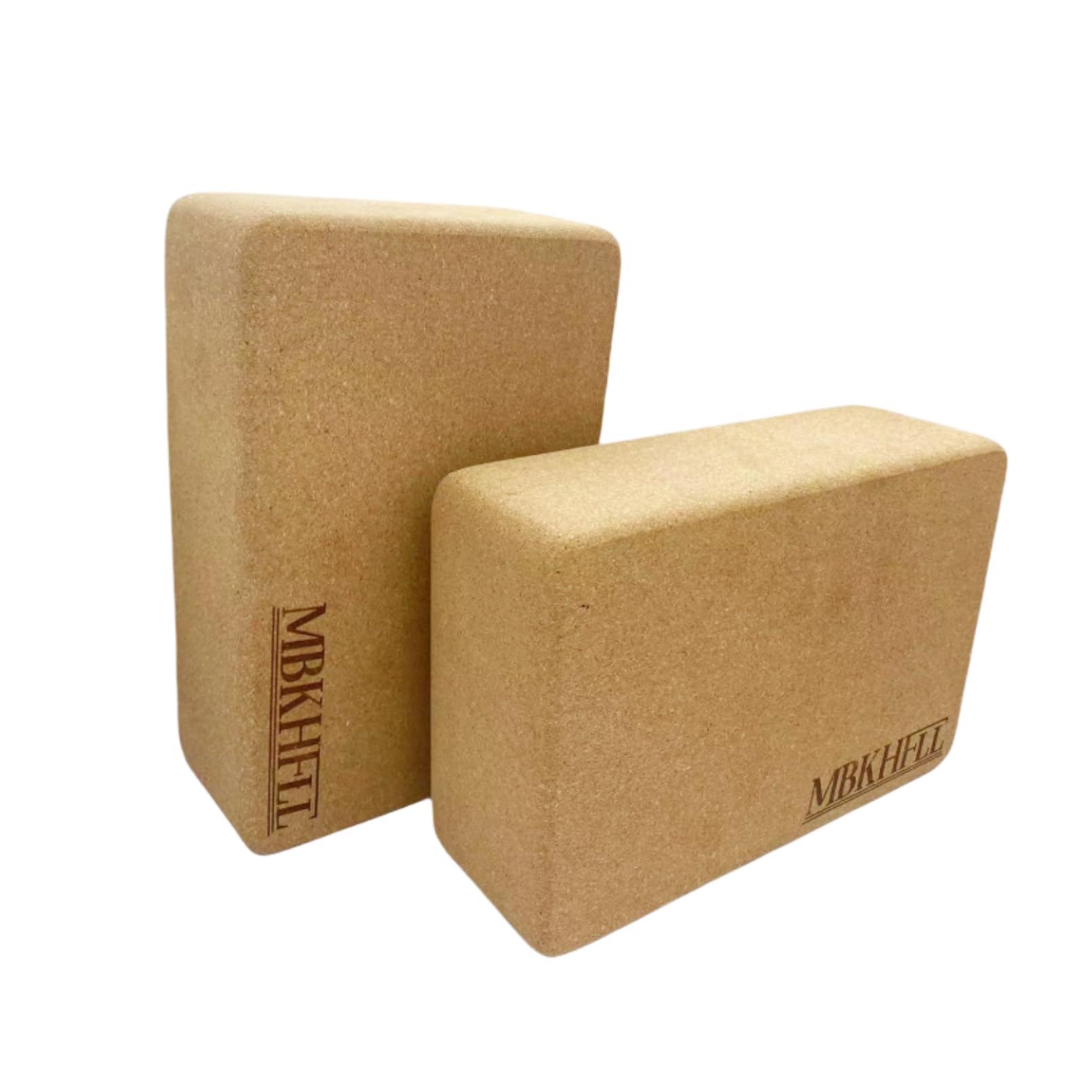 Premium Cork Yoga Blocks - 1 Pack High Density Non-Slip Eco-Friendly Yoga Blocks for Women & Men - Ideal for Yoga, Pilates, Stretching & Meditation - Perfect for Home, Studio & Gym Workouts