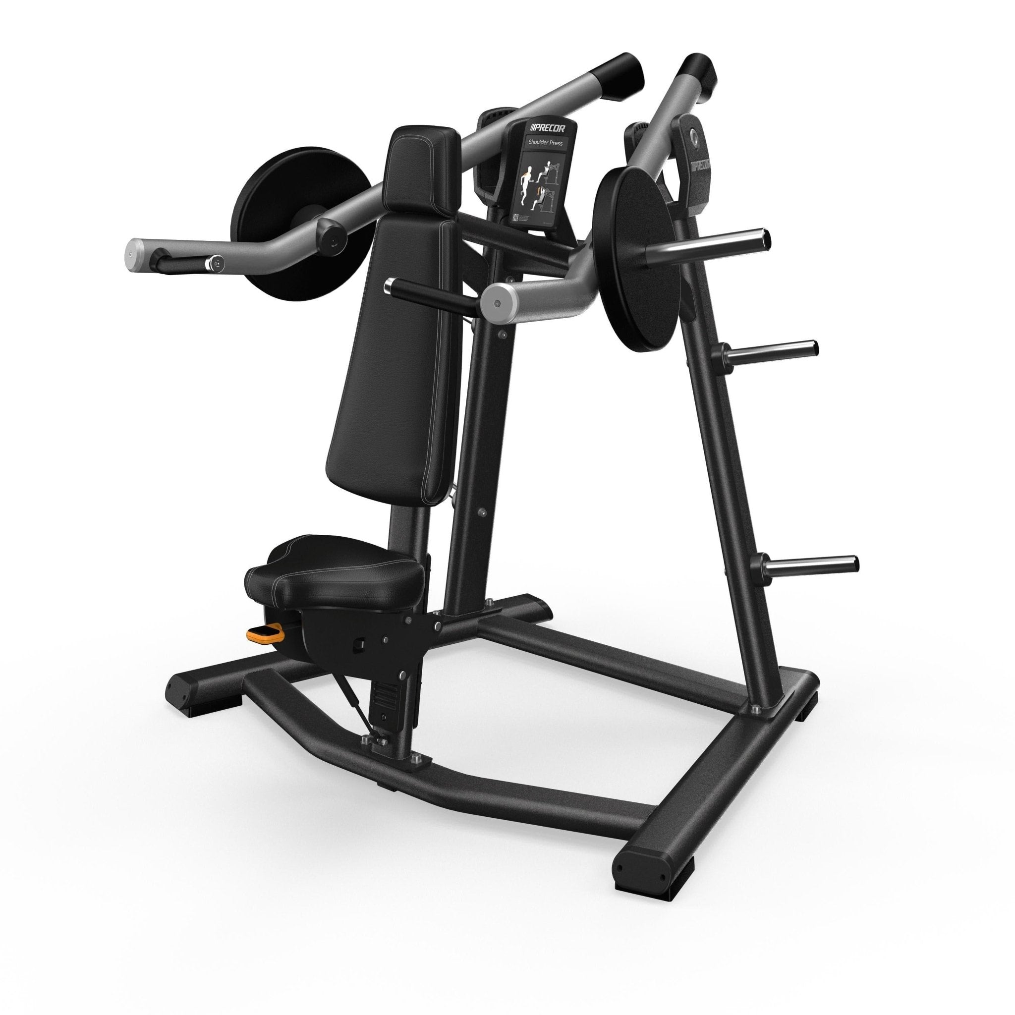 Precor Discovery Series Shoulder Press Machine (DPL0550) - Professional Gym Equipment for Home & Commercial Use - Strength Training for Shoulders, Arms & Upper Body