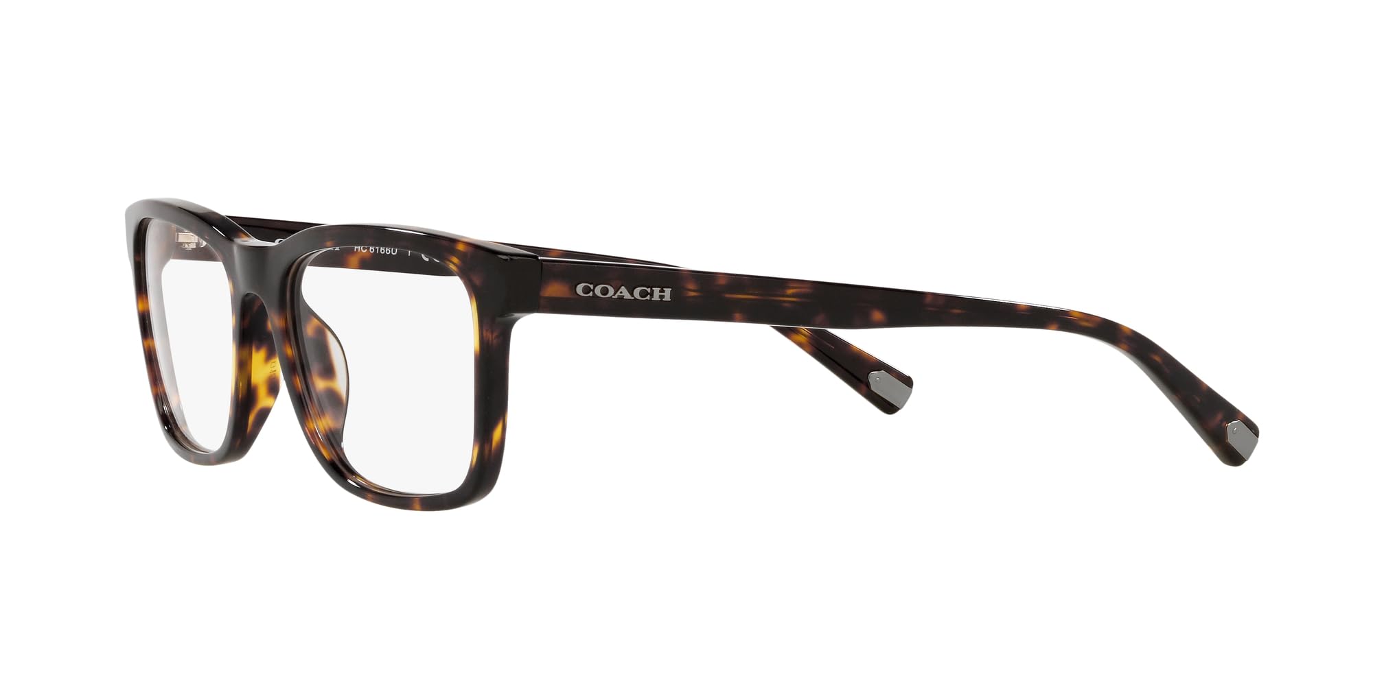 Coach Women's HC6166U Universal Fit Rectangular Prescription Glasses Frames – Stylish & Comfortable Eyewear for Work, Reading & Everyday Wear