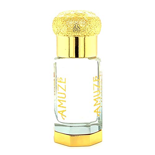 Premium Persian Oud Perfume Oil - 12ml | Alcohol-Free Attar Oil | Vegan & Cruelty-Free Fragrance by Amuze | Perfect for Meditation, Special Occasions & Gift Giving
