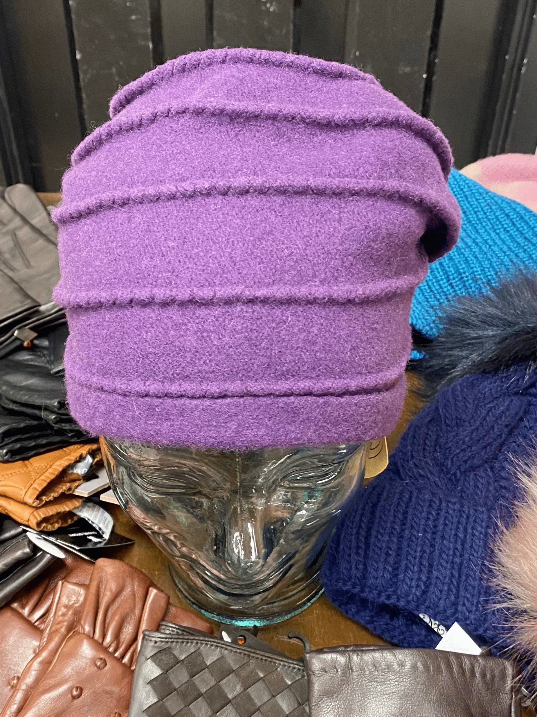 Seeberger 100% Virgin Wool Beanie Hat for Men & Women - Warm Winter Knit Cap for Outdoor Activities, Skiing, Hiking and Cold Weather Protection