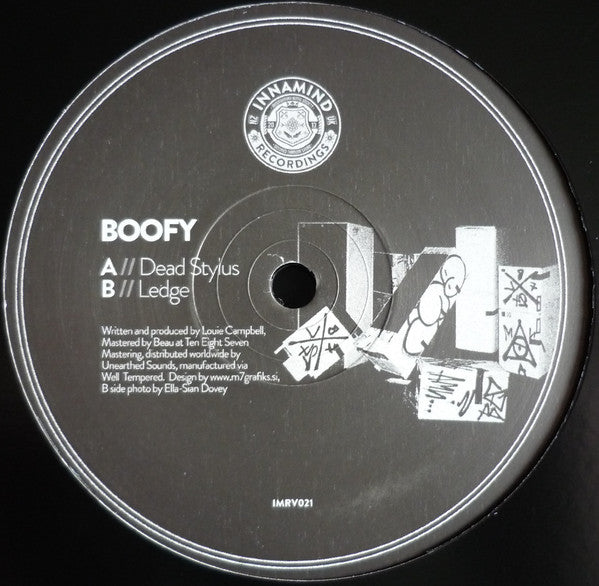 Boofy – Dead Stylus Vinyl Record | IMRV021 by Innamind Recordings | Limited Edition Electronic Music for DJs & Collectors | Perfect for Clubs & Home Listening