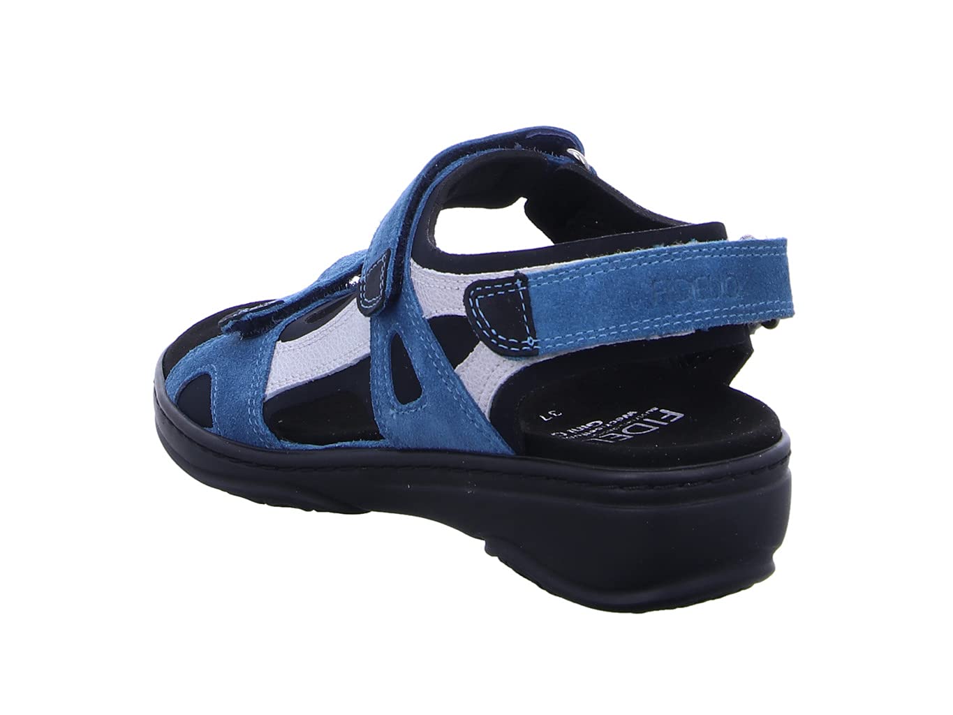 Fidelio Women's Adjustable Performance Sandals 445007 - Comfortable Walking & Hiking Sandals for Outdoor Activities, Travel, and Casual Wear (Jeans Blue)