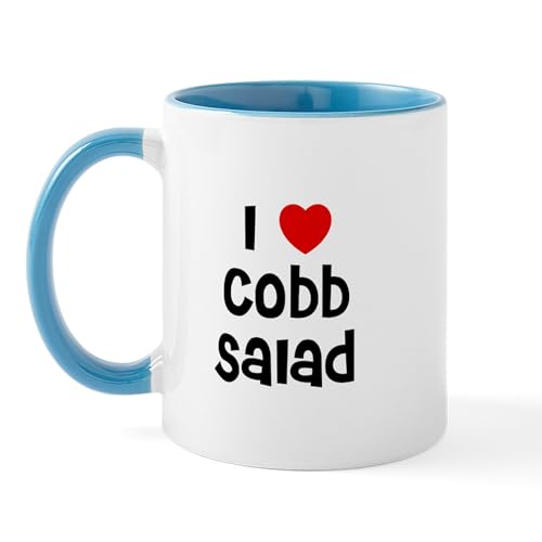 White/Blue Inside - I * Cobb Salad Mug