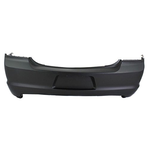 Primed Plastic Rear Bumper Cover Assembly for 2011-2014 Dodge Charger - CH1100962 & 68092608AB - Perfect for Collision Repair & Car Restoration Projects