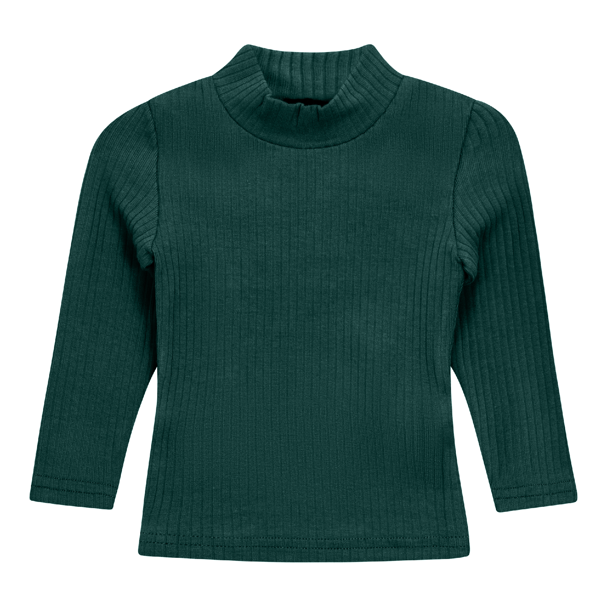 Stylish Ribbed Mock Neck Top for Women - Trendy Stretch Knit Turtleneck Shirt - Perfect for Layering, Office Wear & Casual Outfits