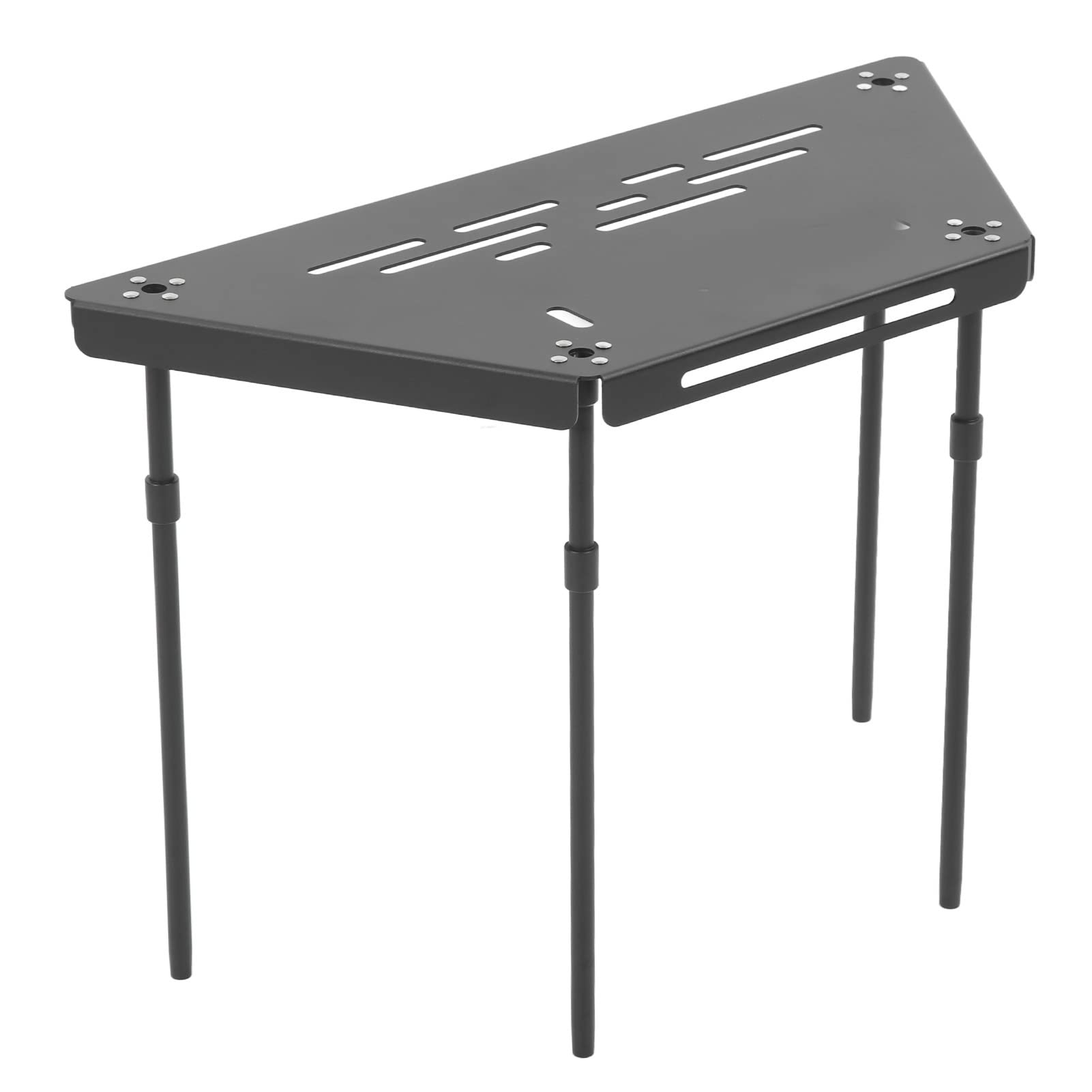 TOPINCN Heavy Duty Aluminum Folding Camping Table - Portable Outdoor Picnic Table for Cooking, Fishing, BBQ & Tailgating - Compact Utility Table for Camping, Backyard, Beach & RV Trips
