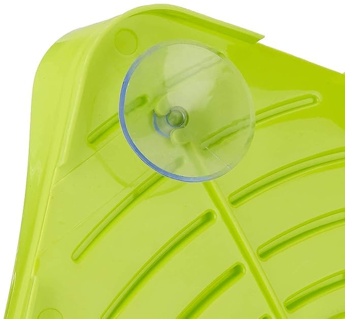 Multipurpose Kitchen Sink Organizer - Sponge & Detergent Holder for Dish Washing - Space Saving Corner Tray