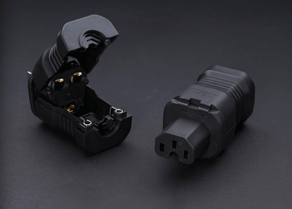 Furutech FI-15 (R) Plus & FI-15 (G) Plus High Performance IEC Power Connectors - Perfect for Audiophile Equipment & Home Theater Systems