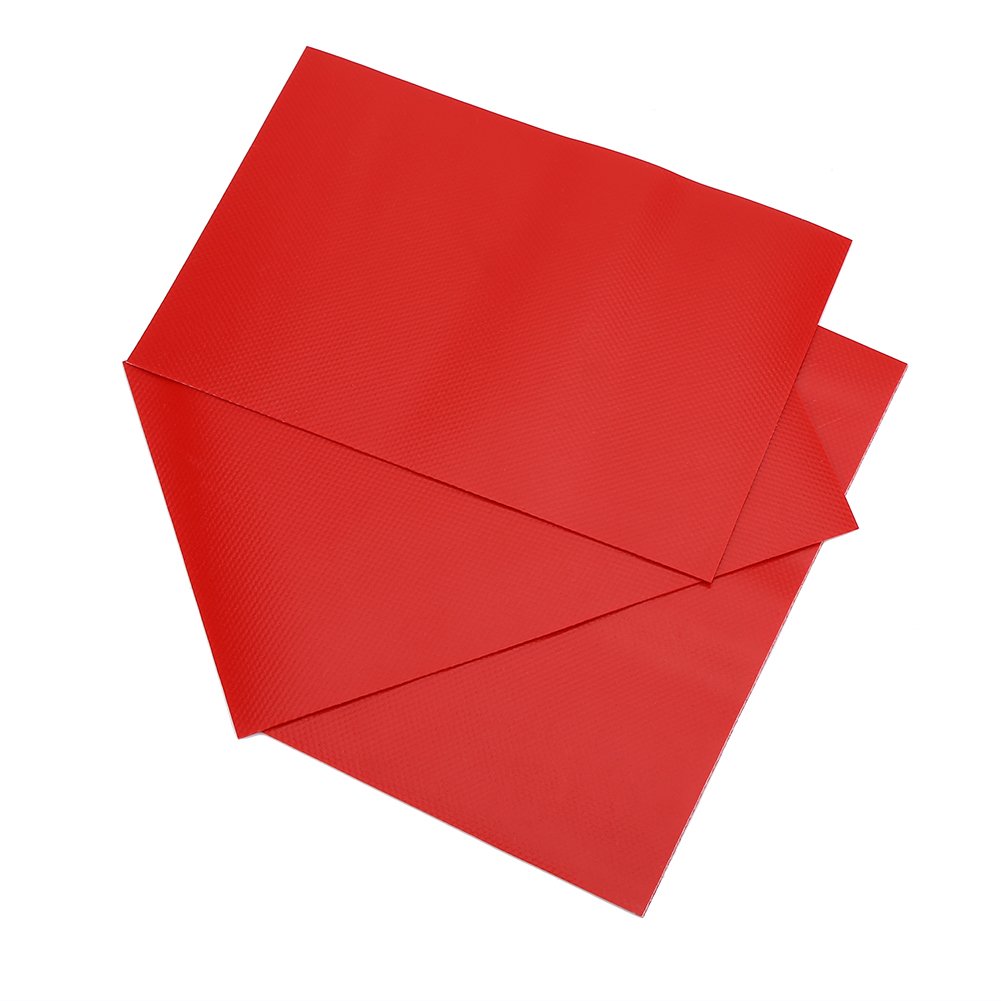 3-Piece PVC Inflatable Boat Repair Patch Kit for Kayak, Canoe & Water Toys (Red) – Emergency Repair Solution for Leaks & Tears on Lakes, Rivers & Beach Outings
