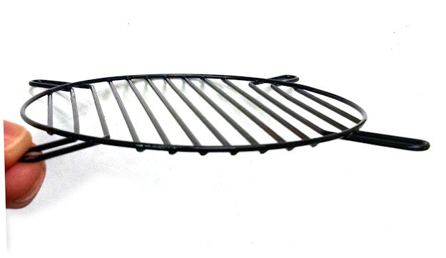 80mm Straight Wire Finger Grill Black - Heavy Duty Stainless Steel BBQ Grates for Outdoor Cooking, Grilling, and Smoking - Perfect for Backyard, Camping, and Tailgating