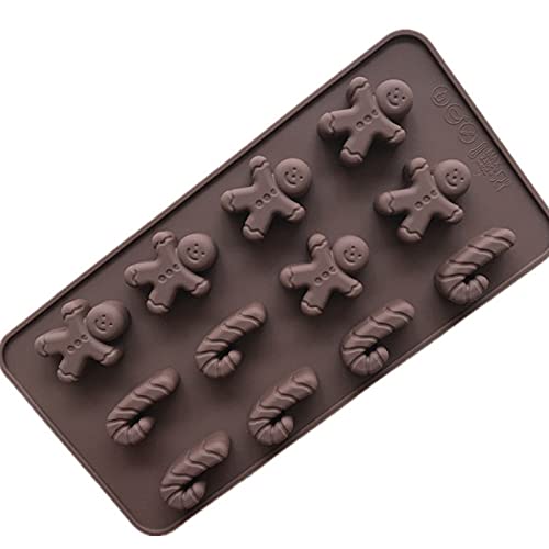 Vedini™ 12-Cavity Silicone Mold for Fondant, Chocolate, Resin, Clay & Candles - DIY Baking & Crafting - Christmas Snowman Design (5-8g Output) - Perfect for Holiday Treats, Homemade Gifts & Party Decorations