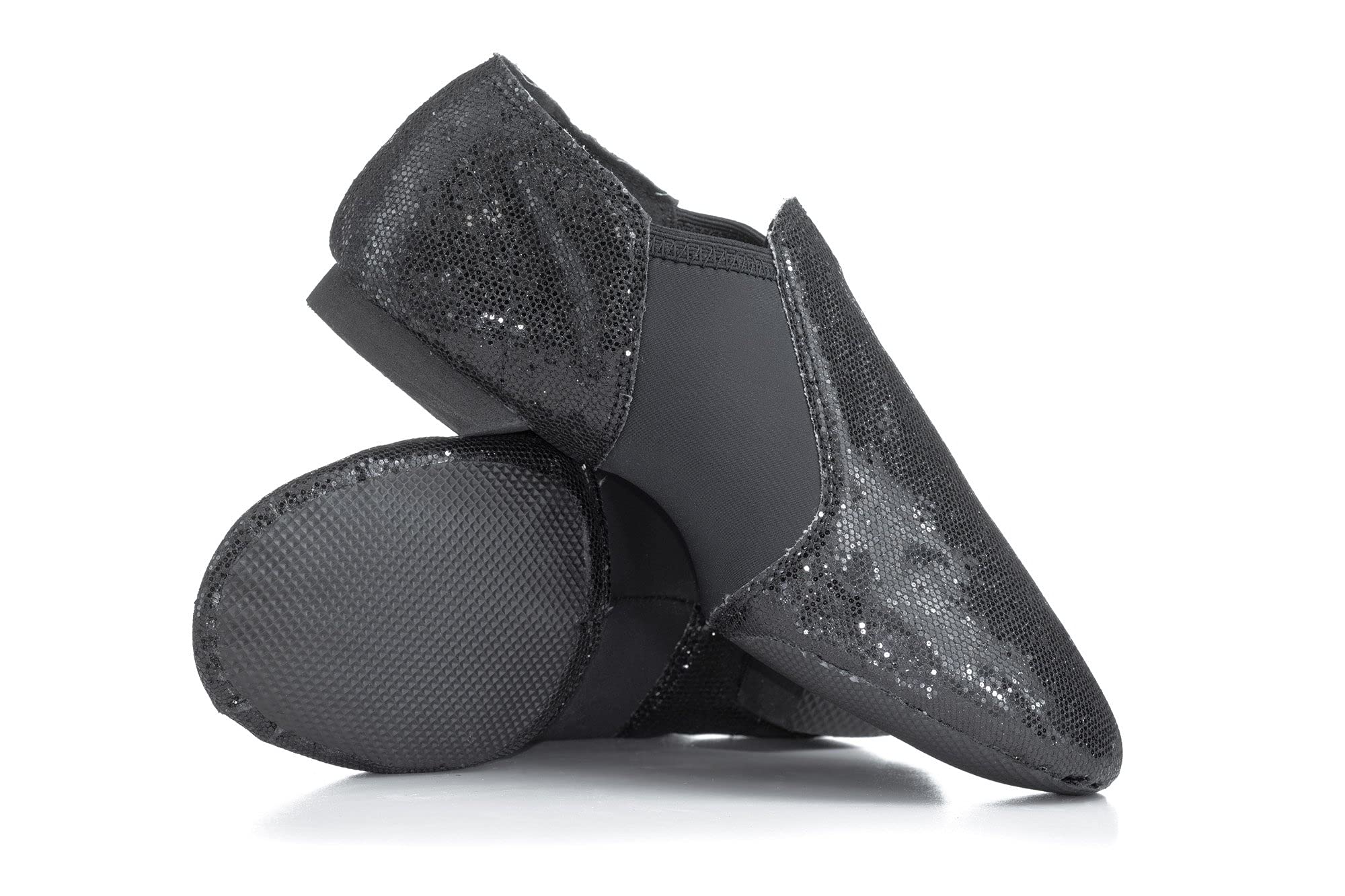 Double Platinum Women's Glitter Jazz Dance Shoes - Perfect for Jazz, Tap, Ballet & Performance - Comfortable & Stylish Dance Footwear for Practice & Stage