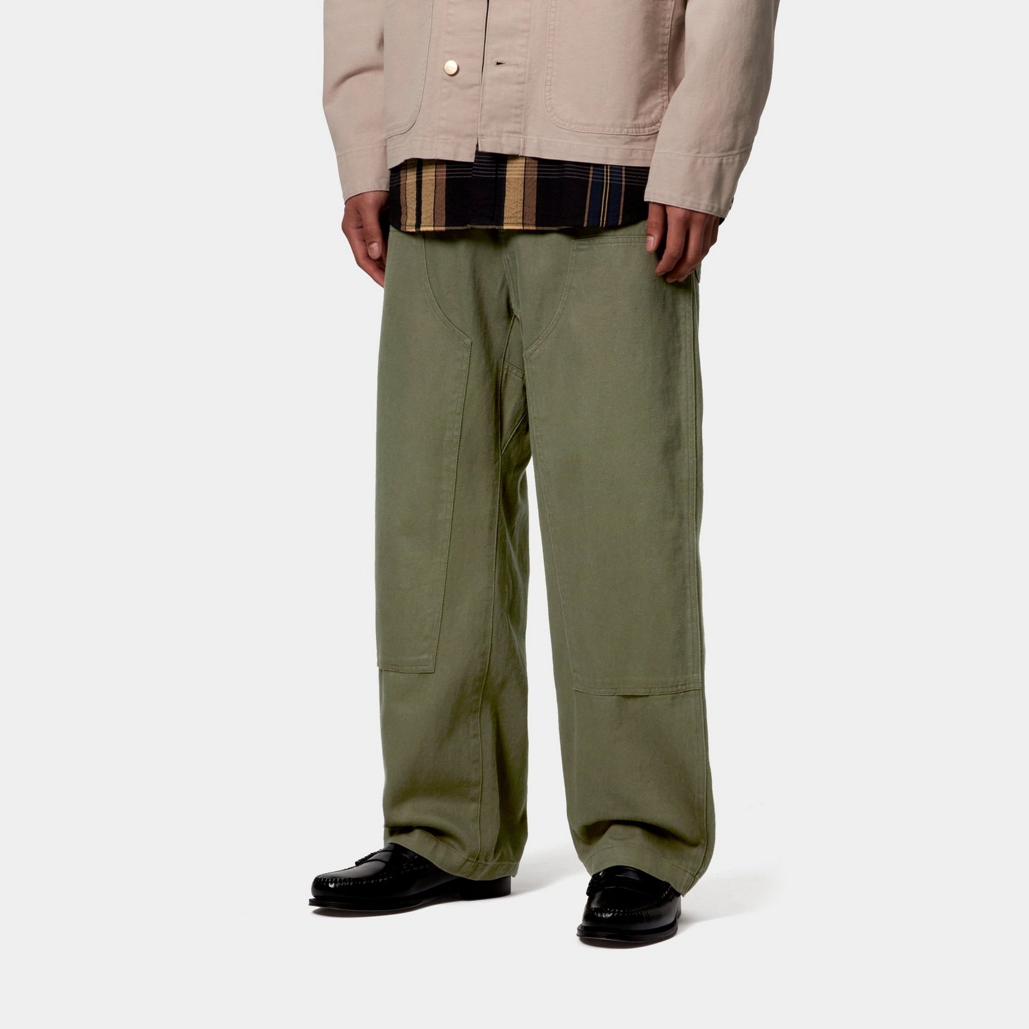 Crawford Pant in Dollar Green | Women's Casual Trousers for Work & Everyday Wear | Comfortable Stretch Fabric for Office & Outings