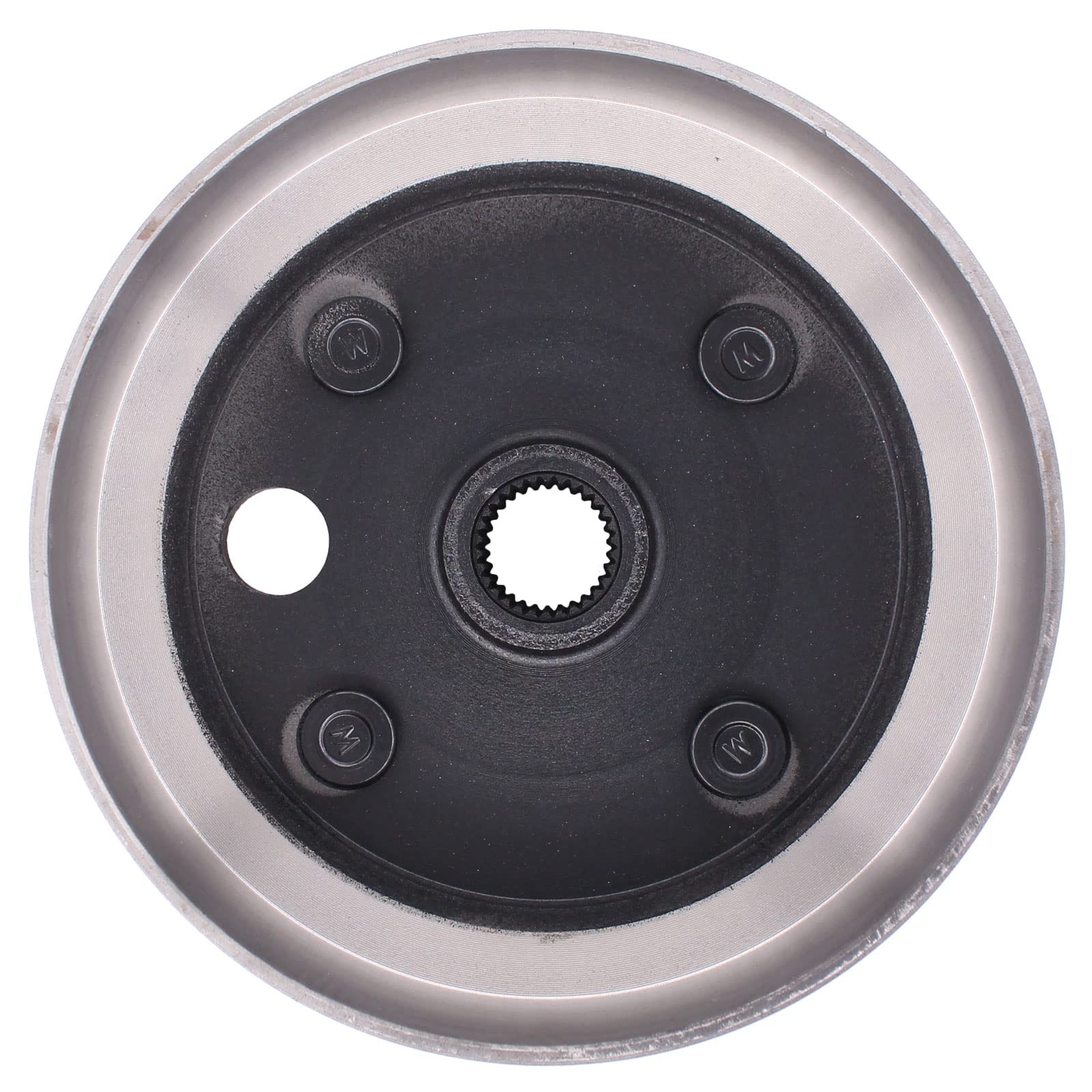 ApplianPar 2-Pack Rear Wheel Brake Hub Drum 30 Teeth 21807-G1 for EZGO Gas 4-Cycle 91-Up RXV Golf Cart - Replacement Parts for Golf Cart Maintenance & Repair