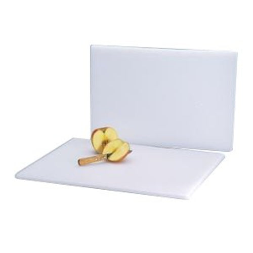 Premium 12x18 Inch White Plastic Cutting Board - Non-Slip Kitchen Essential for Chopping, Slicing & Meal Prep - Ideal for Home Cooks & Professional Chefs