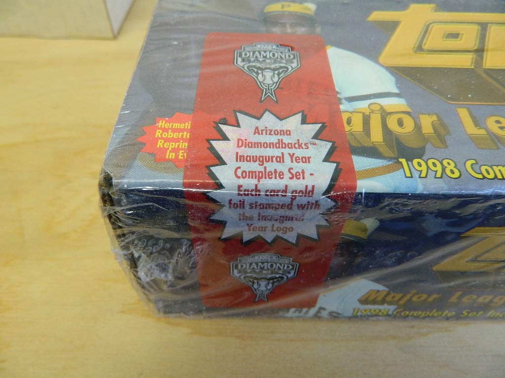 1998 Topps Complete Baseball Card Set - 660 MLB Trading Cards Collection for Collectors & Fans - Perfect for Sports Memorabilia Displays, Gift Giving, and Investment