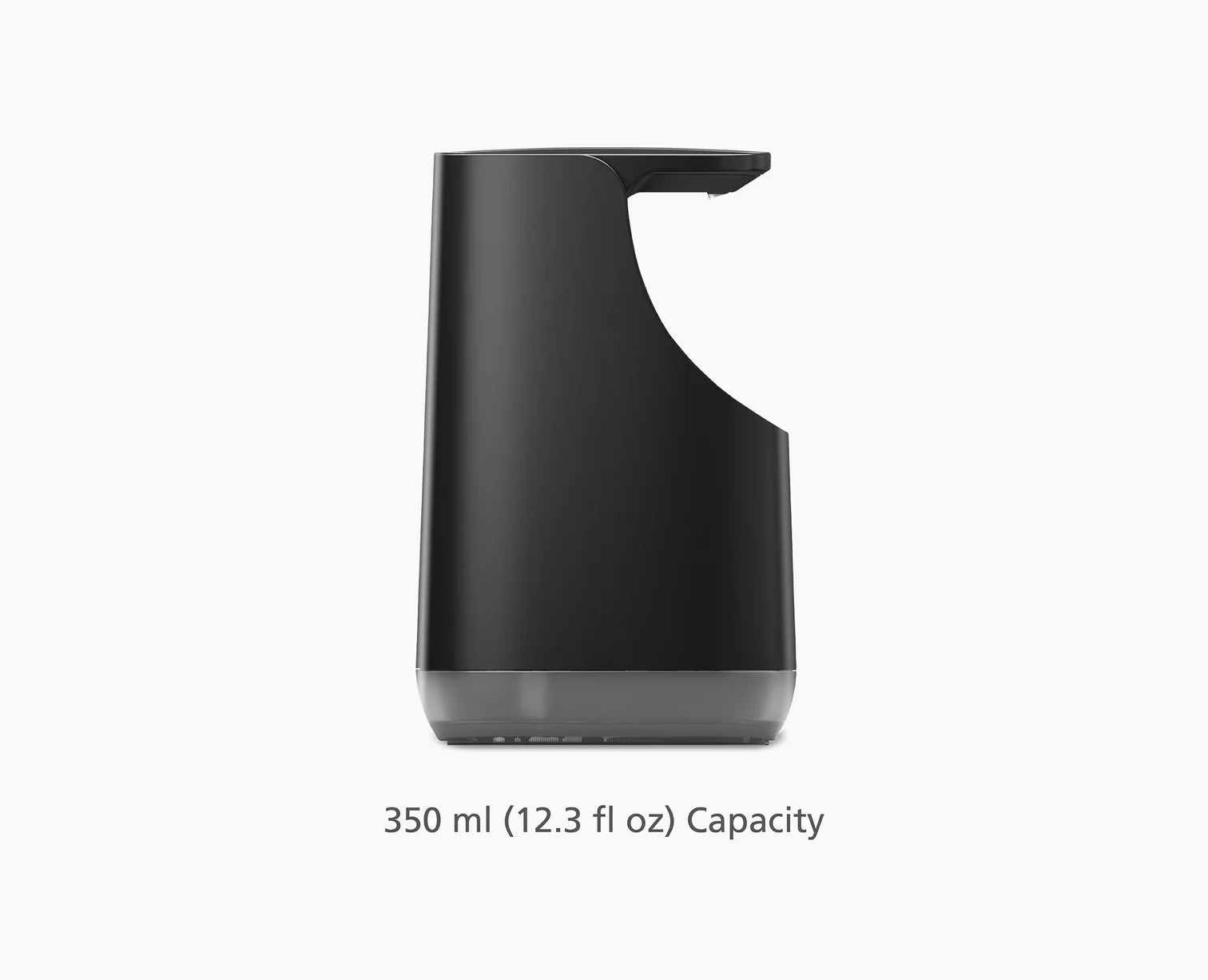 Slim Compact Matt Black Soap Dispenser Pump - Elegant Bathroom & Kitchen Liquid Soap Dispenser for Hand Wash, Lotion, and Dish Soap - Perfect for Home, Office, and Restaurant Use