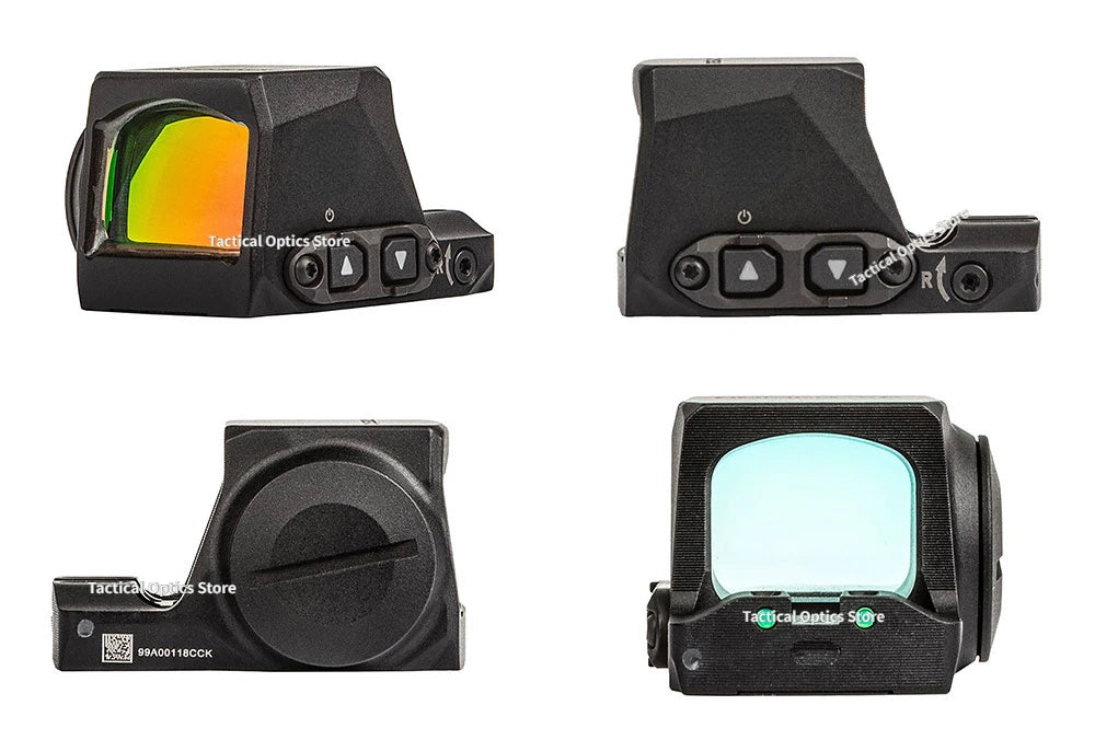 Tactical RX Compact Red Dot Sight for Pistols & Rifles - Aluminum Reflex Sight with 10 Brightness Settings | Perfect for Home Defense, Hunting & Target Shooting