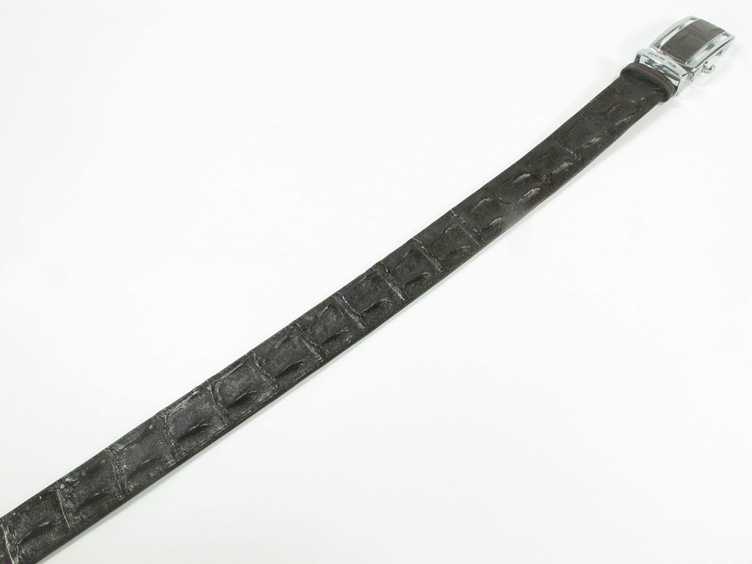 Genuine Crocodile Leather Belt for Men - 46