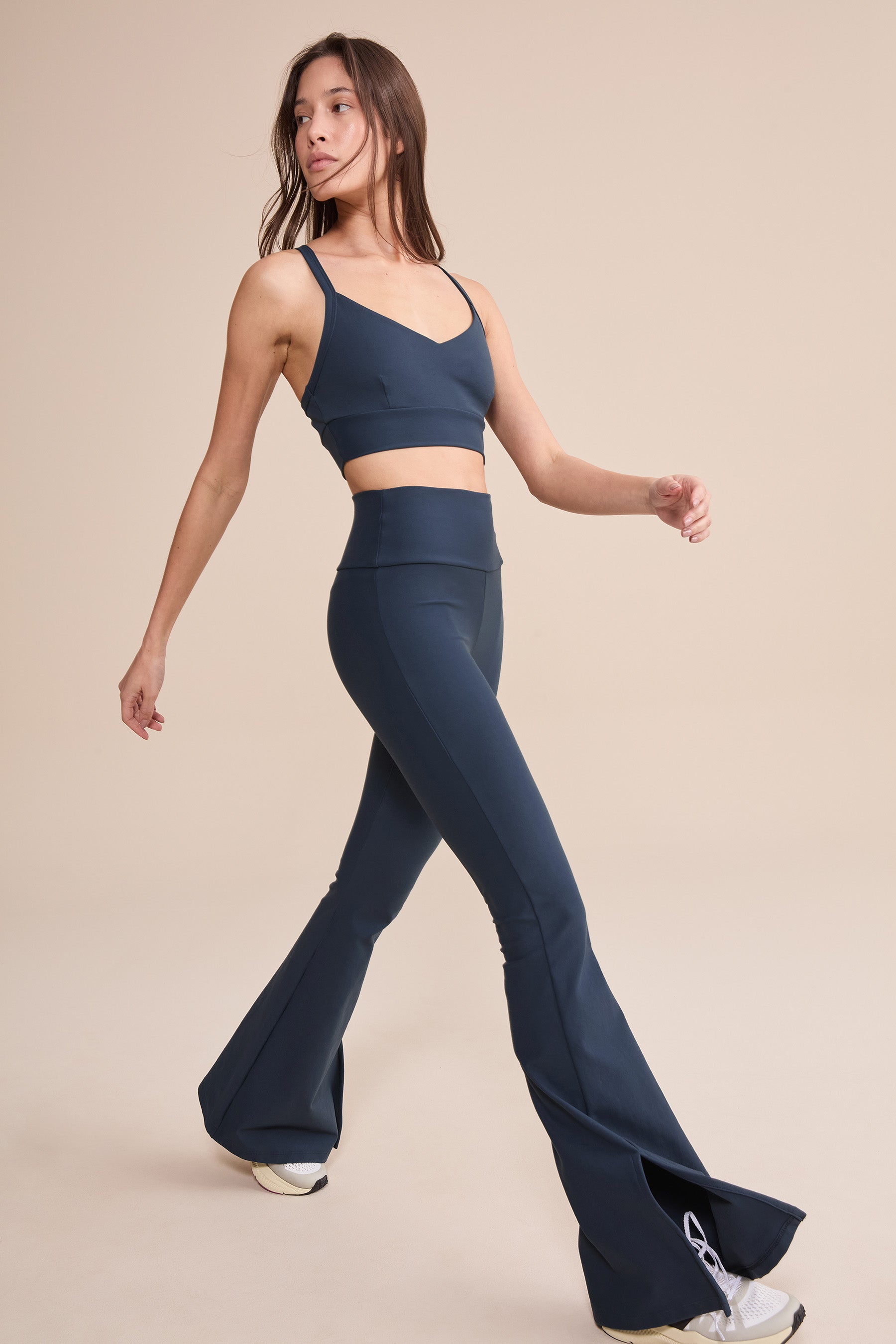 Active® Flare Pants for Women - High Waisted Yoga Pants with Pockets - Comfortable Workout Leggings for Running, Gym & Lounge Wear