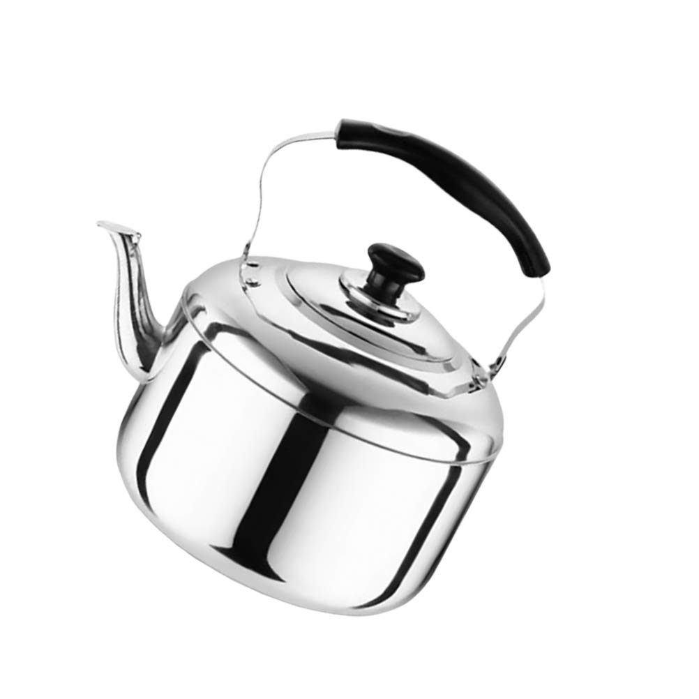 Yardwe 5.5L Stovetop Tea Kettle with Handle - Premium Blooming & Loose Leaf Tea Maker for Home & Office - Perfect for Herbal, Green & Black Tea Brewing