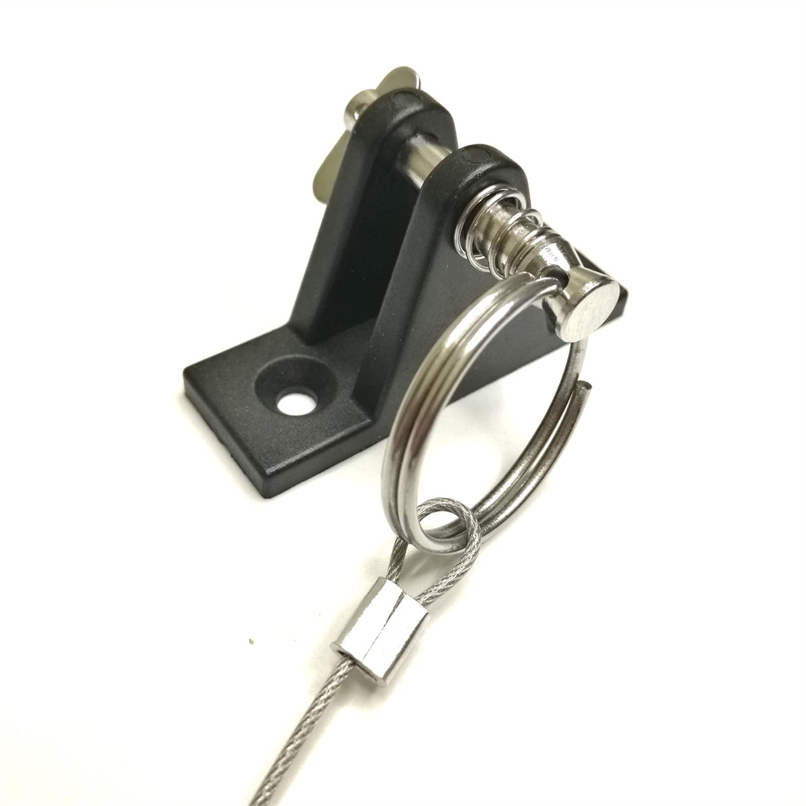 **YXYX Kayak Anchor Quick Release System - Nylon Deck Hinge with Stainless Steel Pin & Lanyard - Replacement Accessories for Kayak Slide Rail Anchor - Perfect for Kayak Repair & Marine Boat Use**    *(Use Case: Ideal for kayak enthusiasts, fishing trips, and marine boat repairs to ensure secure anchoring and quick release functionality.)*