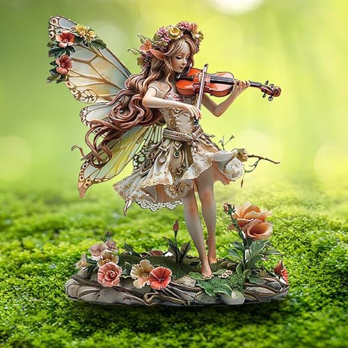 Violin Garden Fairy