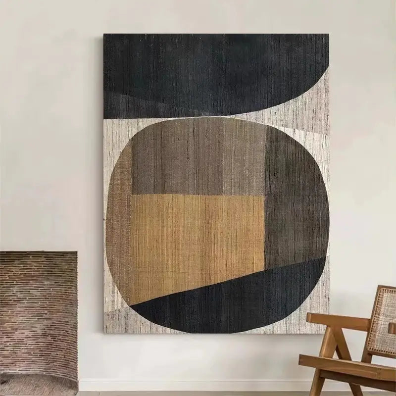 Abstract Tranquility Art Painting #WS011 - Modern Wall Decor for Living Room, Bedroom & Office - Calming Canvas Artwork for Home & Workspace