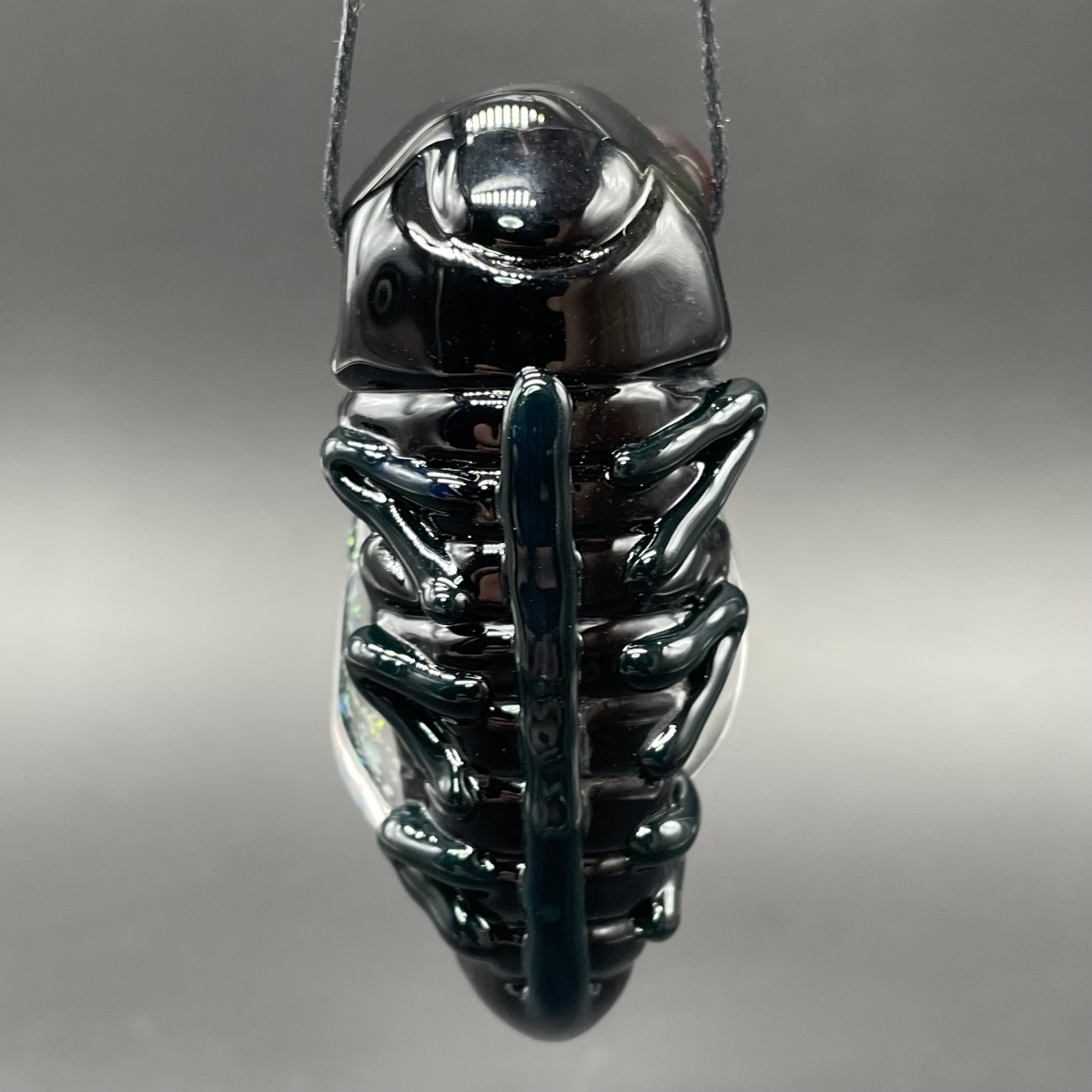 Handmade Cicada Pendant Necklace - Sterling Silver 925 Jewelry for Women - Nature-Inspired Insect Accessory for Boho, Gothic & Everyday Wear