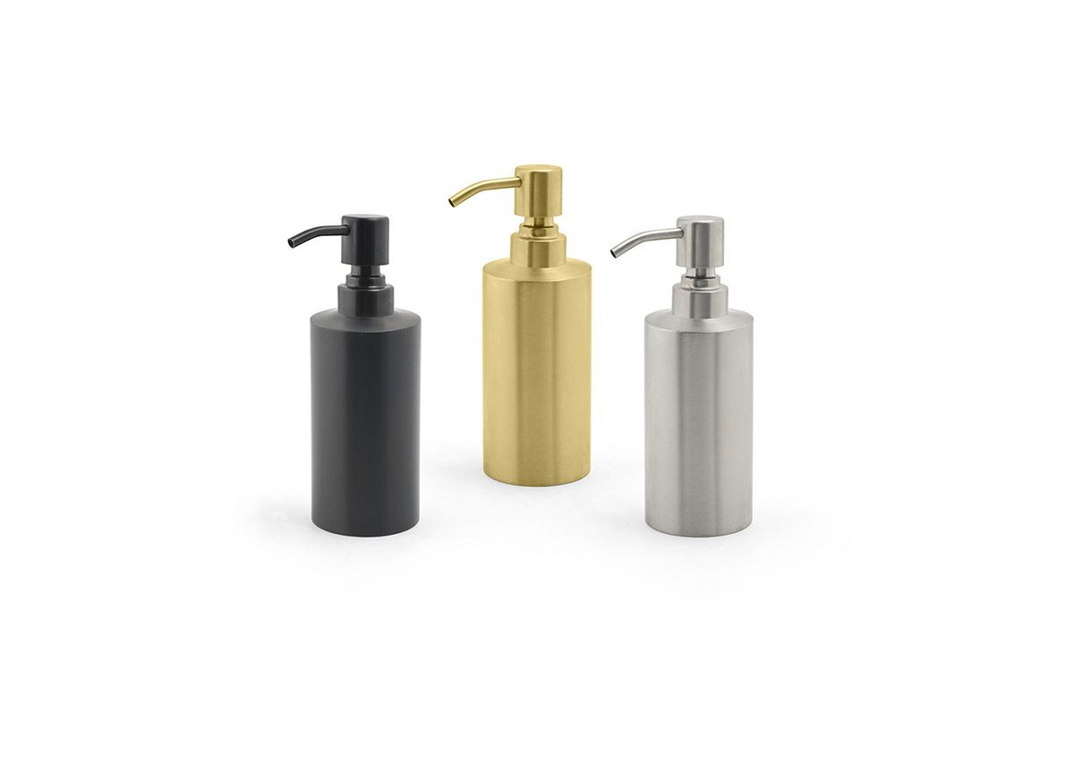 FOH Tokyo Brushed Stainless Steel Coffee Creamer Dispenser Pump - 12 oz (6 Pack) - Perfect for Coffee Shops, Restaurants & Home Baristas